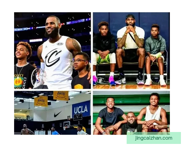 詹姆斯珍惜与布朗尼父子连线展现顶级投篮天赋